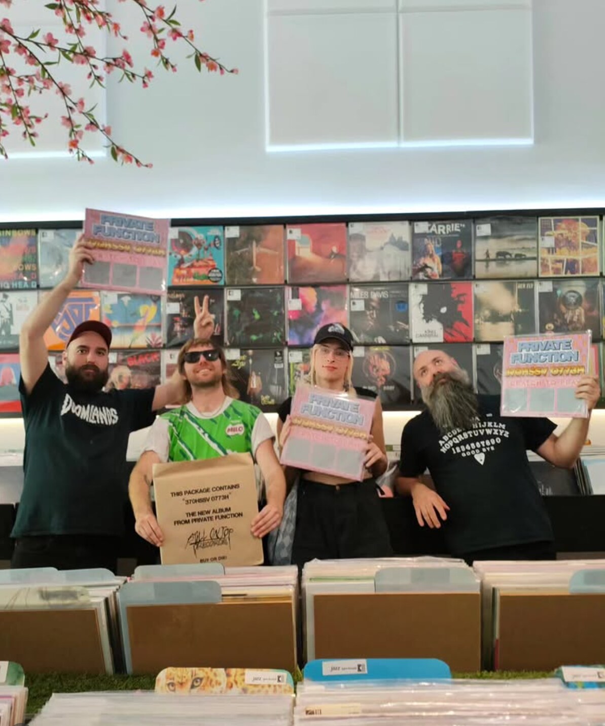 group holding records