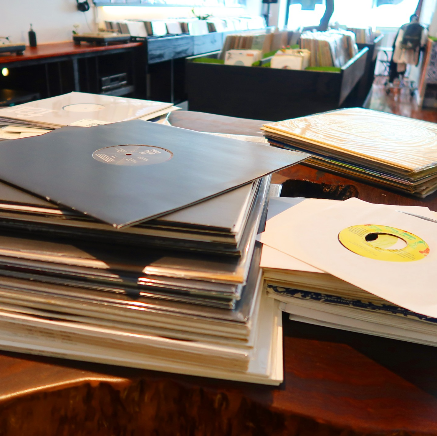vinyl stacks