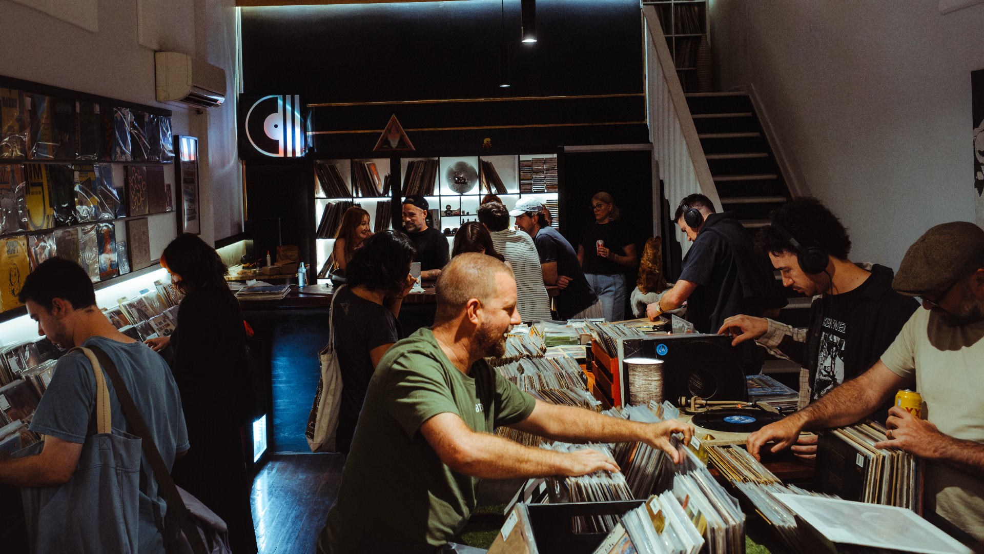 record shop detail