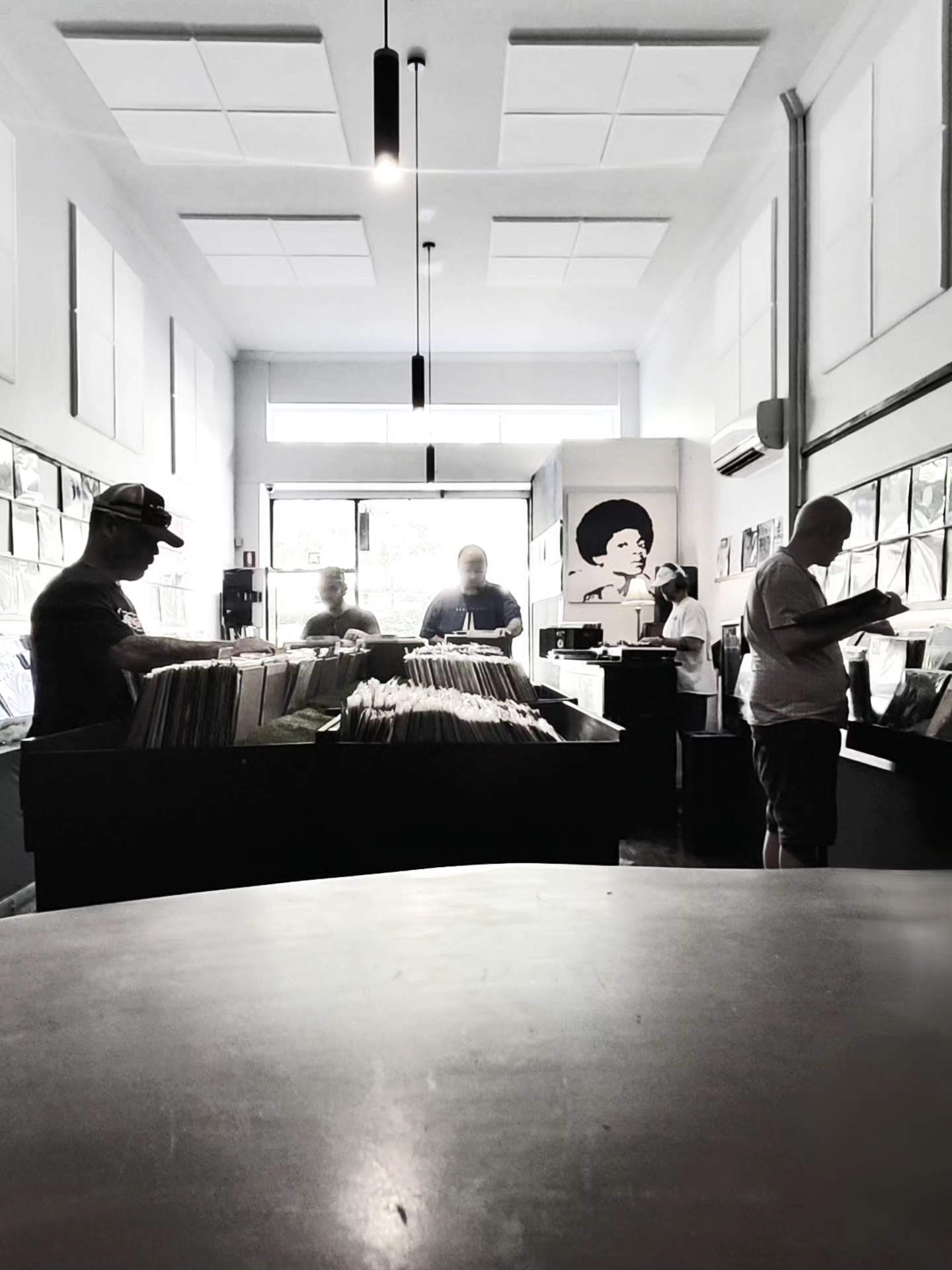 shop interior — crowd